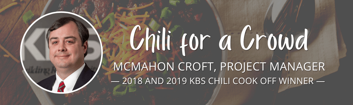 Chili for a Crowd by McMahon Croft