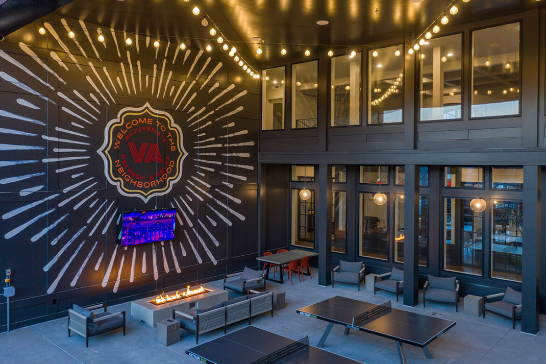 Livingston Patio Mural