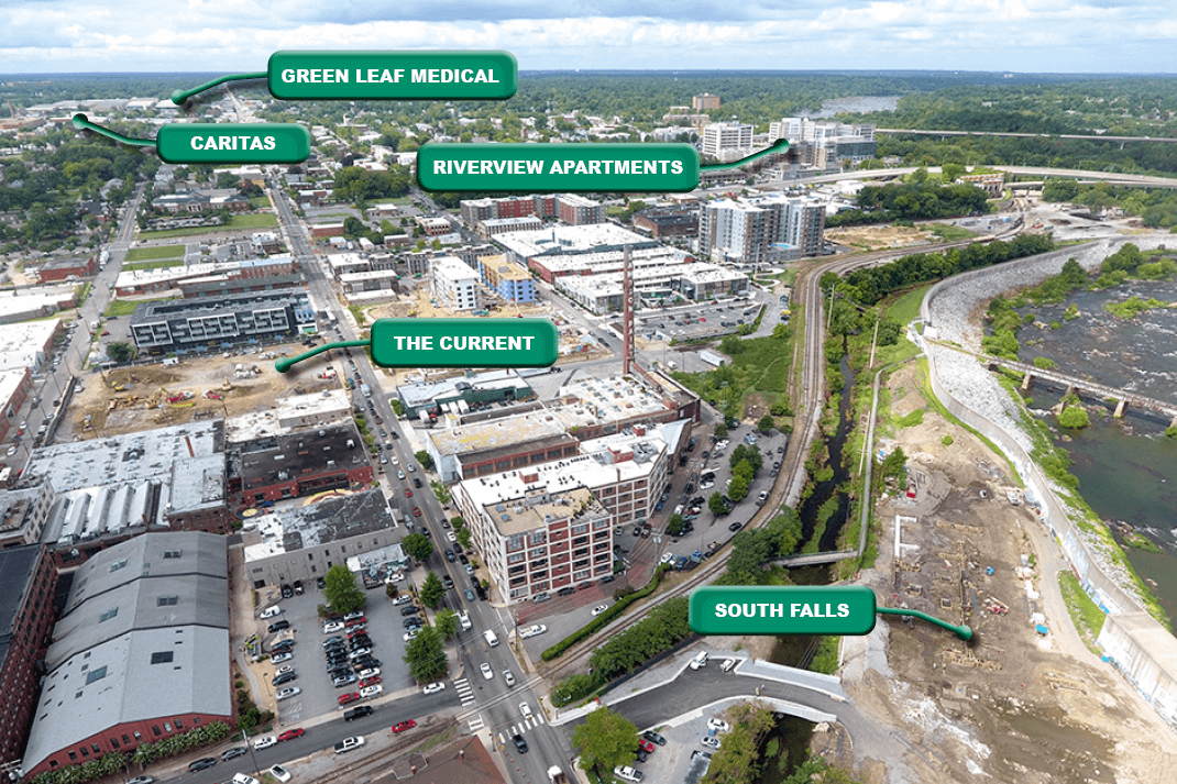 Manchester Construction Projects Map
